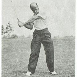 Gene Marchi Swinging the Club